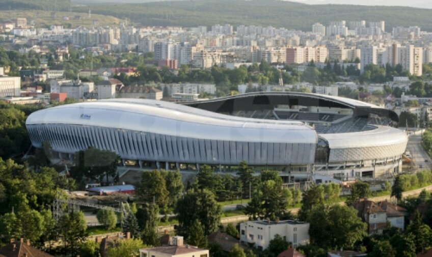 Cluj Arena este inaugurata cu un meci amical intre U Cluj si Kuban Krasnodar