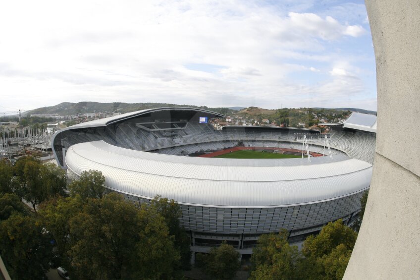 Imagini de la Cluj Arena (30.09.2011)