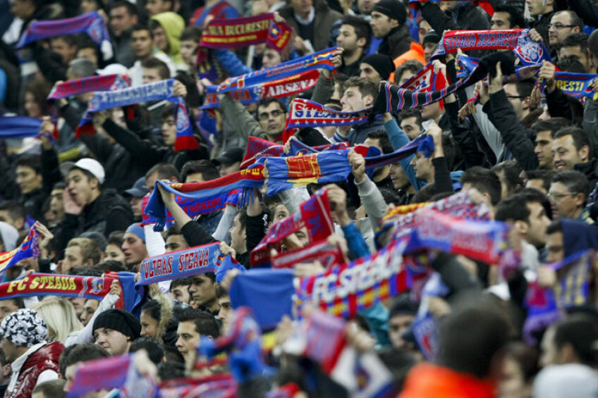 Suporterii Stelei vor umple stadionul la meciul cu Larnaca