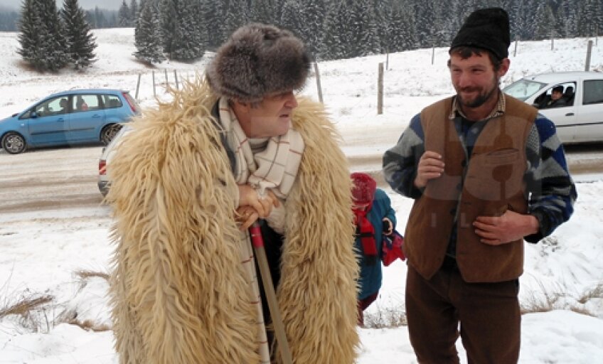 Gigi Becali a făcut show şi la Poiana Braşov.