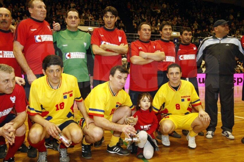 Steaua 86 şi Generaţia de aur au jucat pentru Kassandra Rotariu