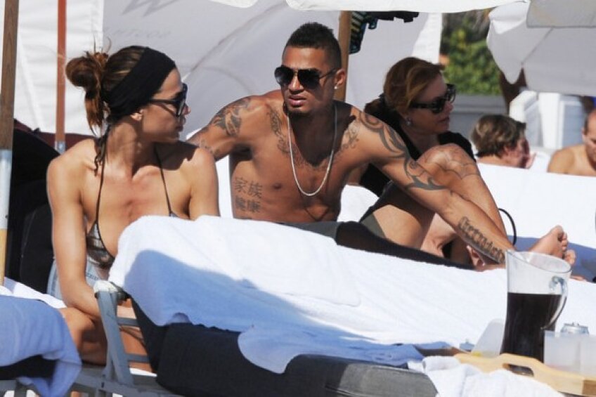 Melissa Satta, 25 de ani, şi Kevin Prince Boateng, 24 de ani, sînt înnebuniţi să facă amor