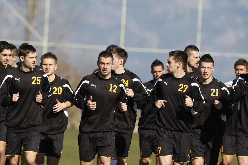 FC Braşov, la primul antrenament în Antalya