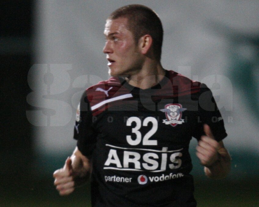 Adrian Grigore a marcat golul Rapidului