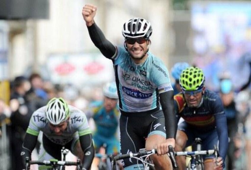 Tom Boonen se impune în etapa secundă din Paris-Nice (foto: cyclingnews.com)