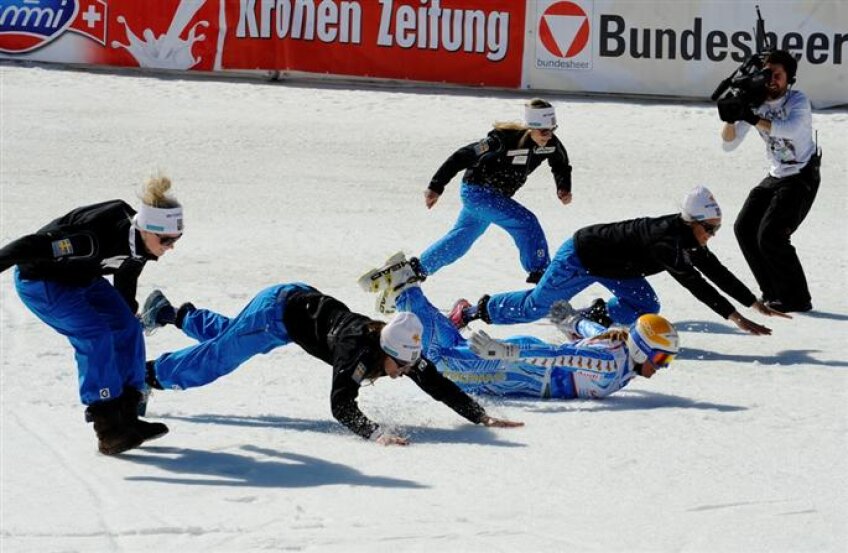 Anja Paerson a disputat, azi, ultima cursă în Cupa Mondială foto: getty