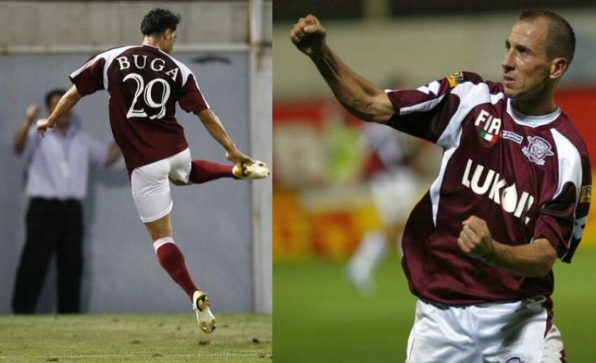 Buga şi Ilyeş, pe vremea cînd apărau culorile Rapidului