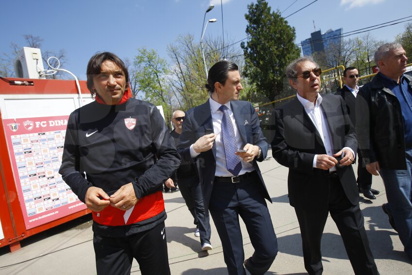 Dario Bonetti a fost prezentat în mod oficial la Dinamo. Foto: Alex Nicodim
