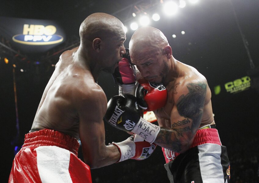 Mayweather - Cotto foto: reuters