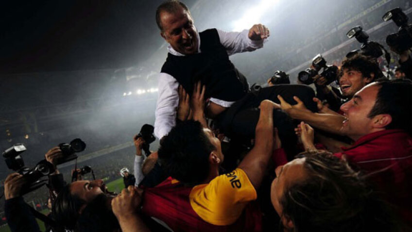 Fatih Terim, artizanul noului titlu cucerit de Galata(foto: ajansspor)