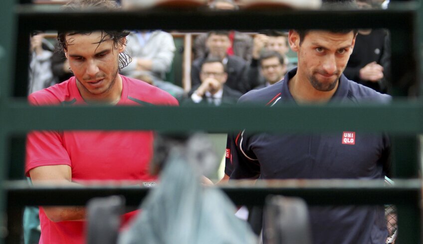 Rafael Nadal vs Novak Djokovici (foto: reuters)