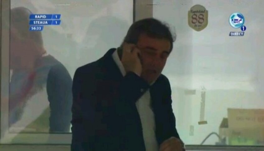 Mihai Stoichiţă a vorbit la telefon cu Gigi Becali în timpul derby-ului cu Rapid