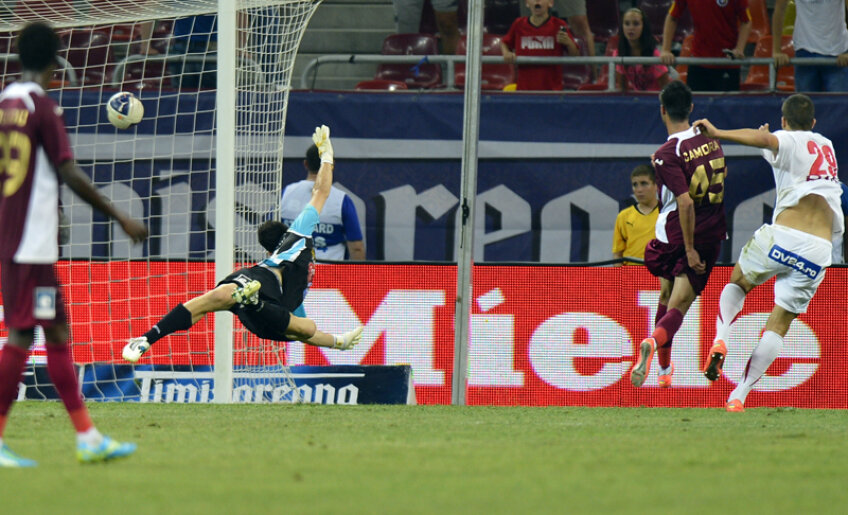 Golul doi al lui Țucudean în poarta lui Stăncioiu a semănat leit cu cel marcat de Balotelli în semifinala cu Germania de la Euro 2012