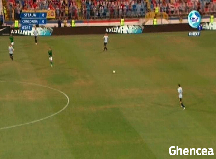 Aşa a arătat gazonul din Ghencea la meciul Steaua - Concordia Chiajna