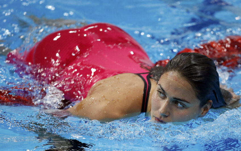 Splendoare în bazin. Înotătoarea maghiară Zsuzsanna Jakabos, cea mai sexy imagine a Olimpiadei // Foto: Reuters