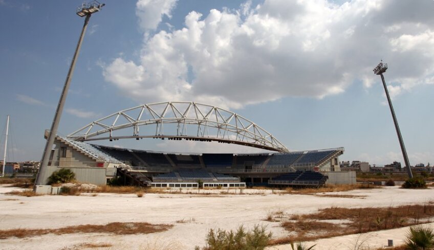 Arena de volei pe plajă a fost abandonată foto: Business Insider