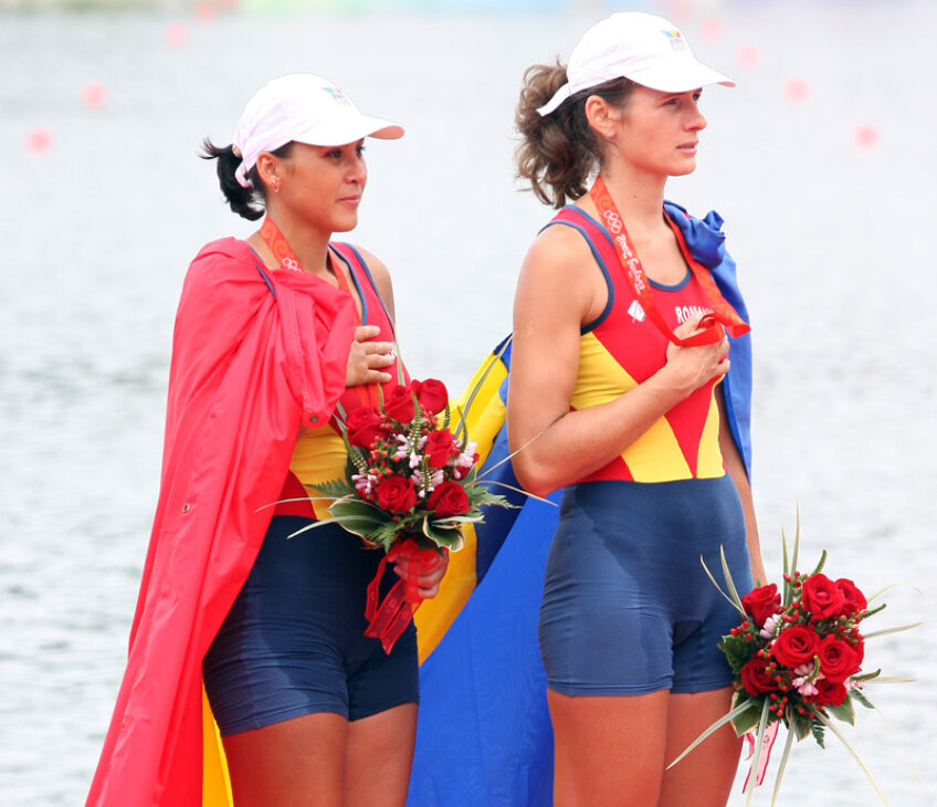 Georgeta Andrunache (36 de ani) şi Viorica Susanu (37 de ani) au cîştigat ieri ultimul aur pentru România // Foto: Cristi Preda