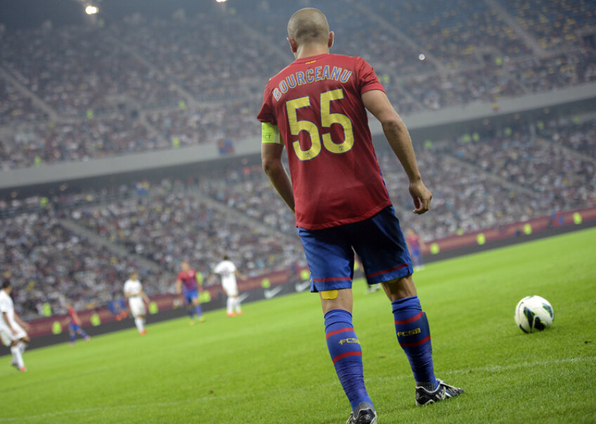 Bourceanu a fost eroul partidei dintre Steaua şi Rapid, 1-0