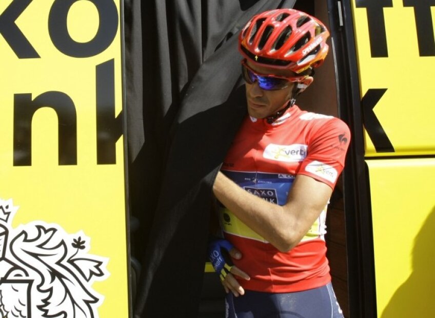 Alberto Contador în Turul Spaniei (foto: reuters)