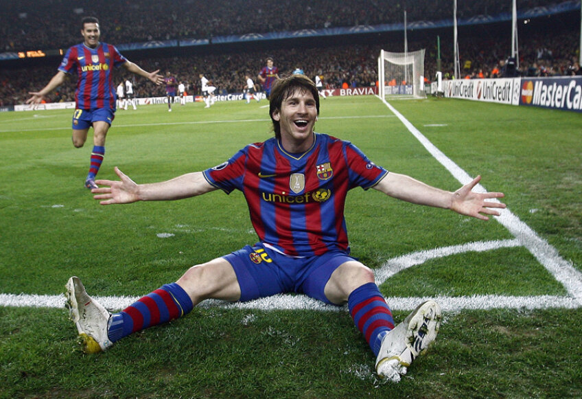 Printre trofeele cucerite de Lionel Messi se numără şi unul din Franţa: 