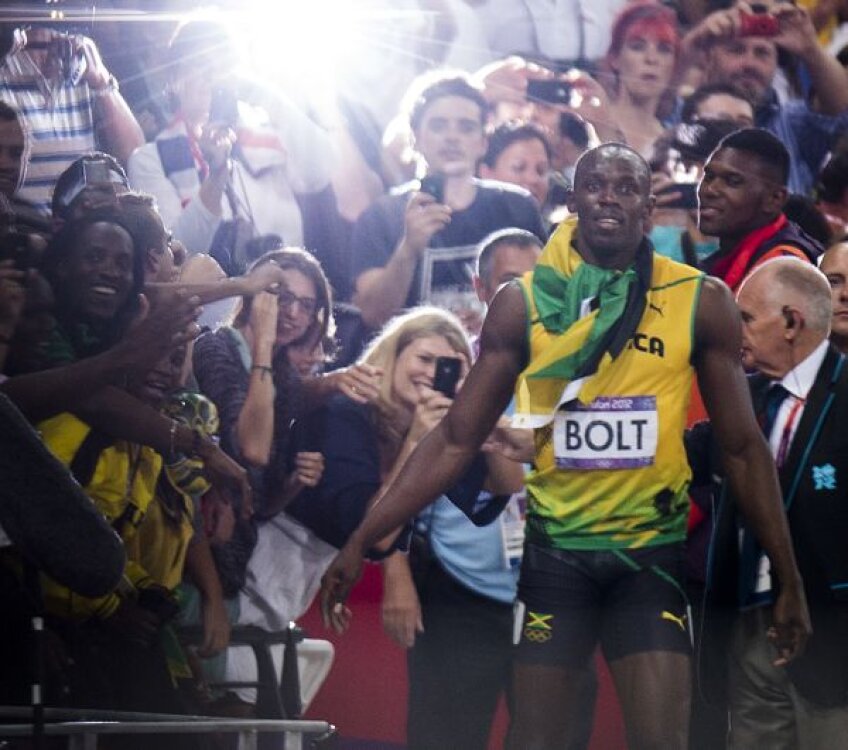 Usain Bolt a devenit la Londra cel mai titrat sprinter din istorie