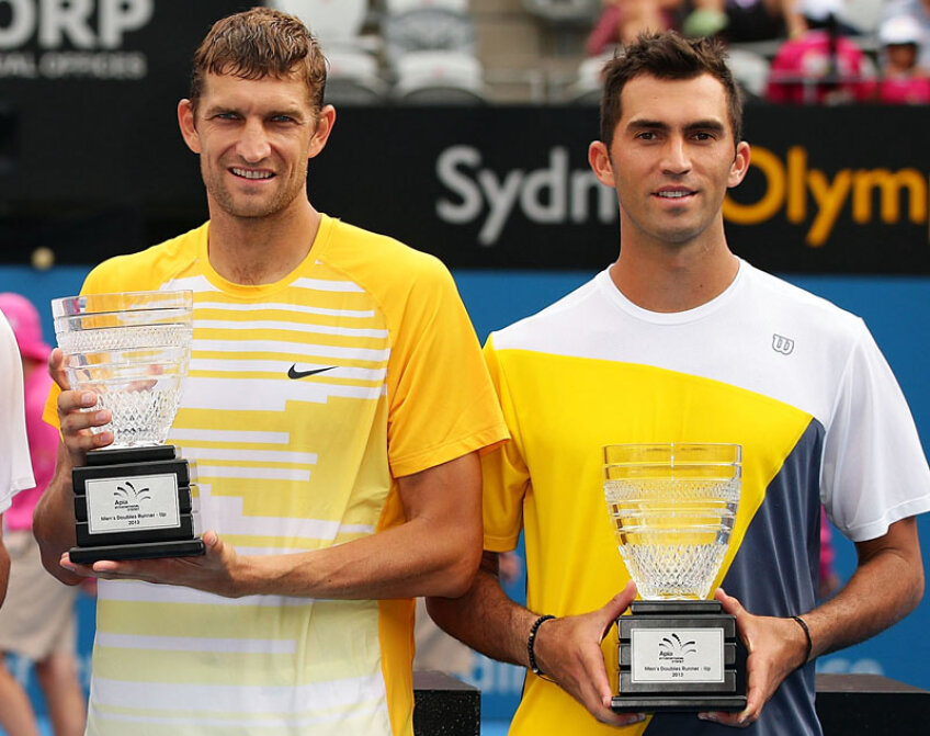 Max Mirnîi şi Horia Tecău vin la Melbourne după finala disputată sîmbătă la Sydney // Foto: Guliver/GettyImages