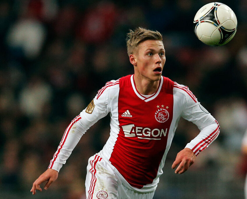Viktor Fischer, tînărul danez de 18 ani, a înscris primele sale goluri la Ajax într-un 