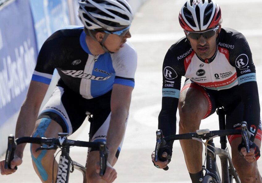 Sep Vanmarcke și Fabian Cancellara (foto: reuters)