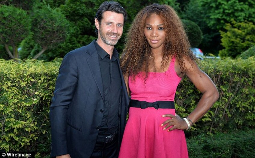 Serena Williams și Patrick Mouratoglou