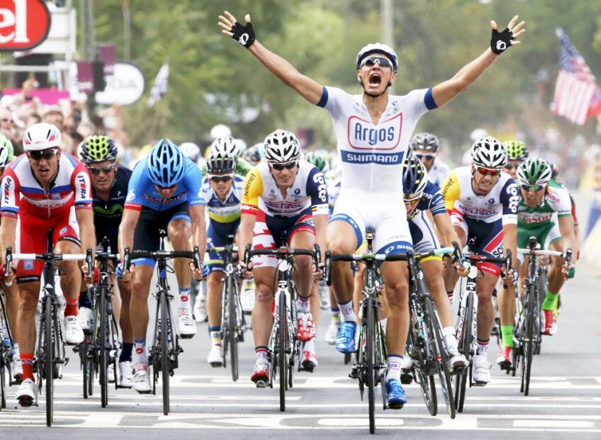 Marcel Kittel se impune în Bastia, foto: reuters