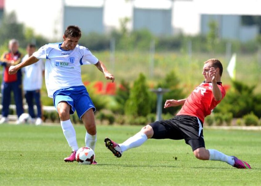 Ieri, CS Universitatea a jucat un prim meci de verificare, 3-2 cu Fortuna Brazi Foto: rpressport.ro