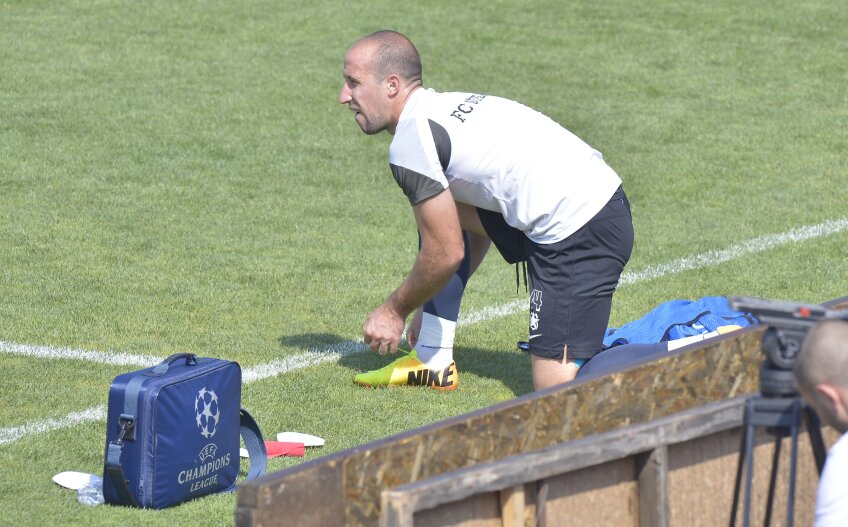 Situaţia a fost tensionată la Steaua cu o zi şi jumătate înaintea duelului cu campioana Poloniei chiar de omul responsabil cu coregrafiile de la goluri