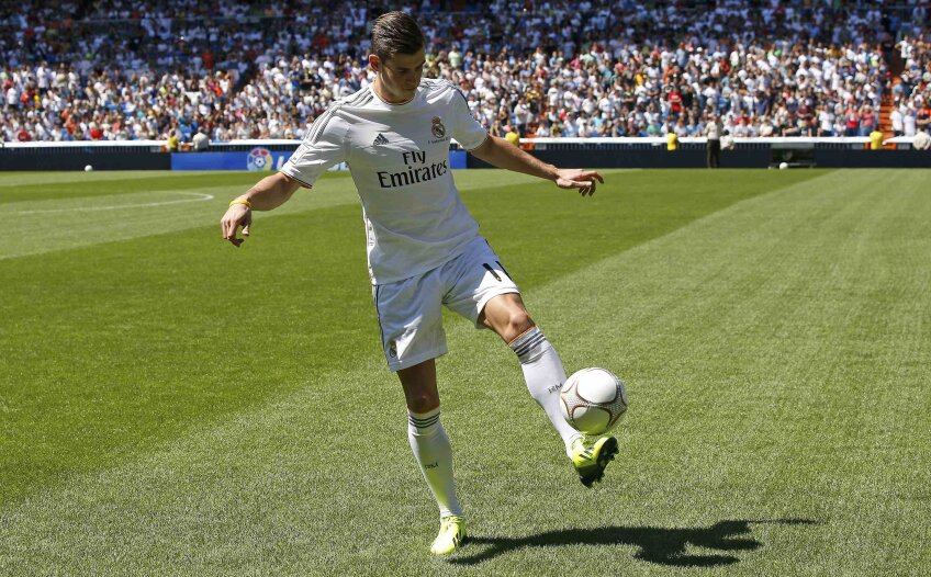 După săptămîni lungi de așteptare, Bale și-a îndeplinit visul. Își va etala talentul pe Bernabeu // Foto: Reuters