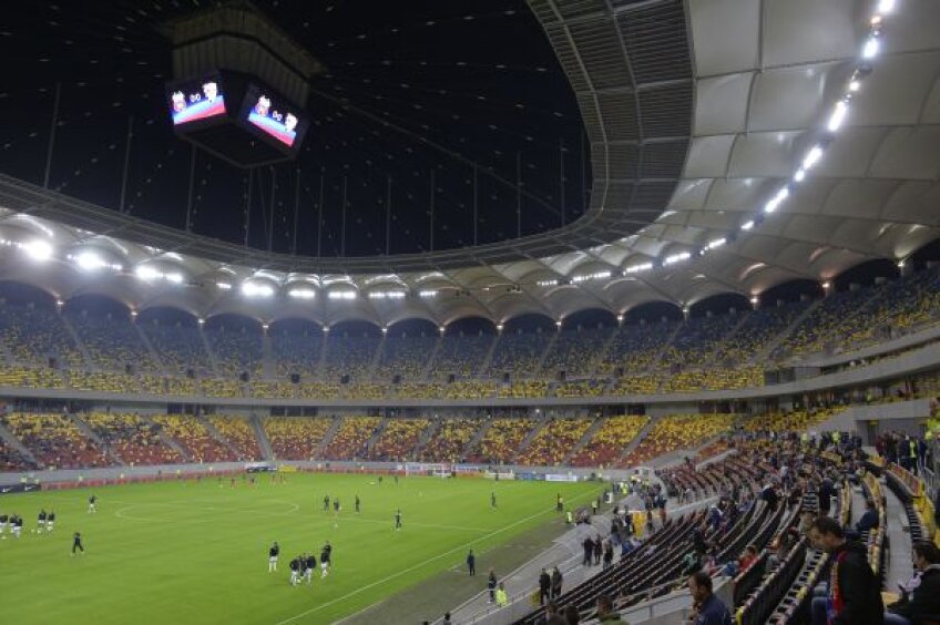 Imagine de la meciul Steaua - ACS Poli