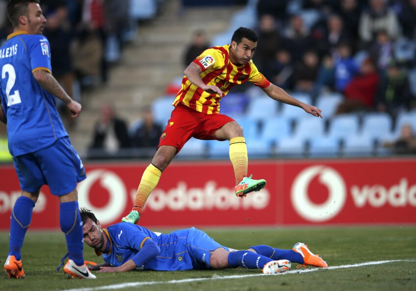 Pedro a înscris cel mai rapid hattrick al sezonului în Spania
