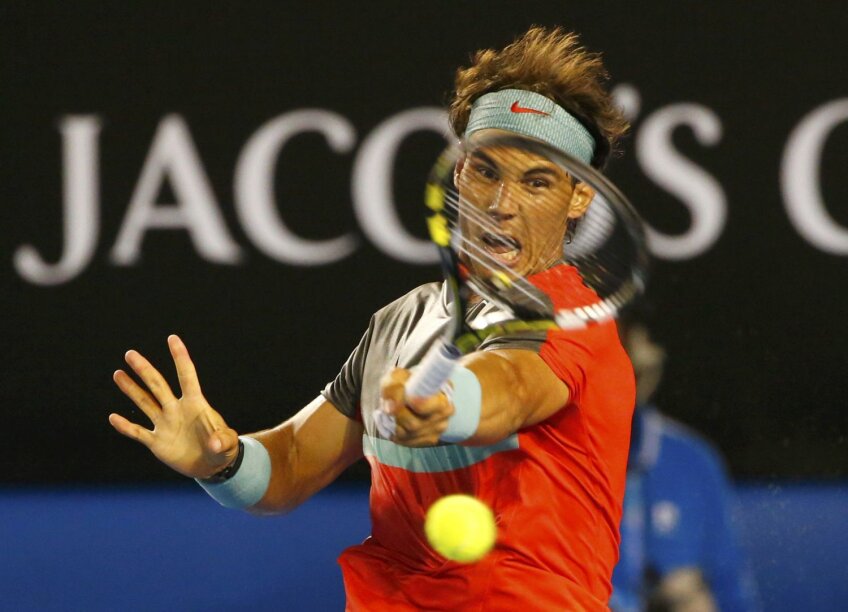 Şi Rafa Nadal a plîns în 2014 la Melbourne // Foto: Reuters