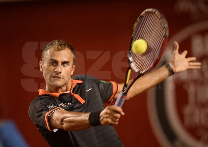 Marius Copil a fost învins de Paul-Henri Mathieu în turul doi la BRD Năstase-Ţiriac Trophy Foto: Raed Krishan