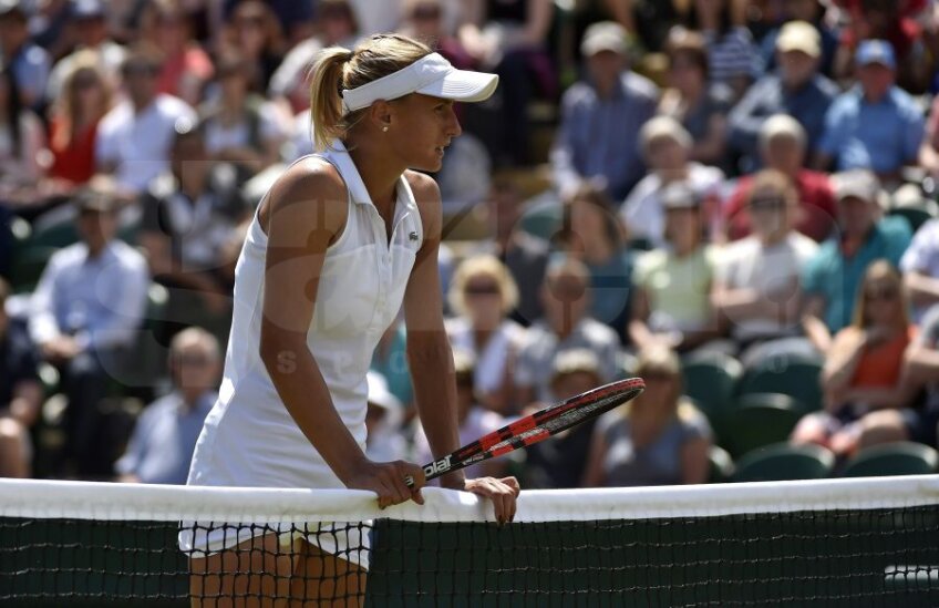 Lesia Țurenko a fost cea care i-a
creat cele mai mari probleme
Simonei Halep la acest Wimbledon