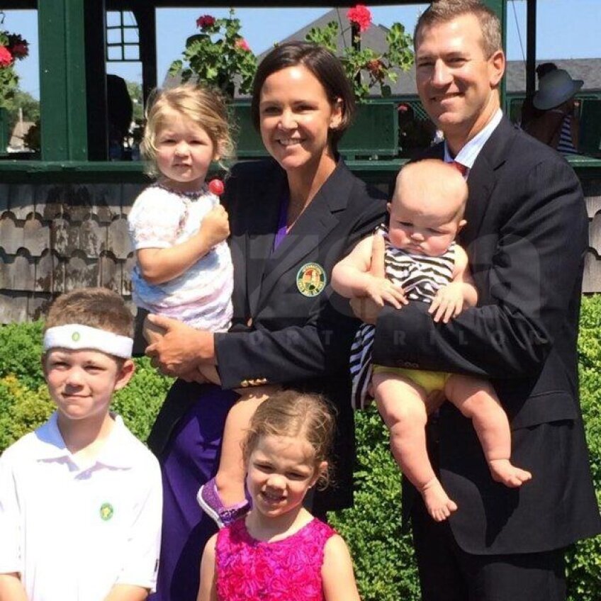 Mama Lindsay Davenport » Fosta jucătoare de tenis surprinsă alături de