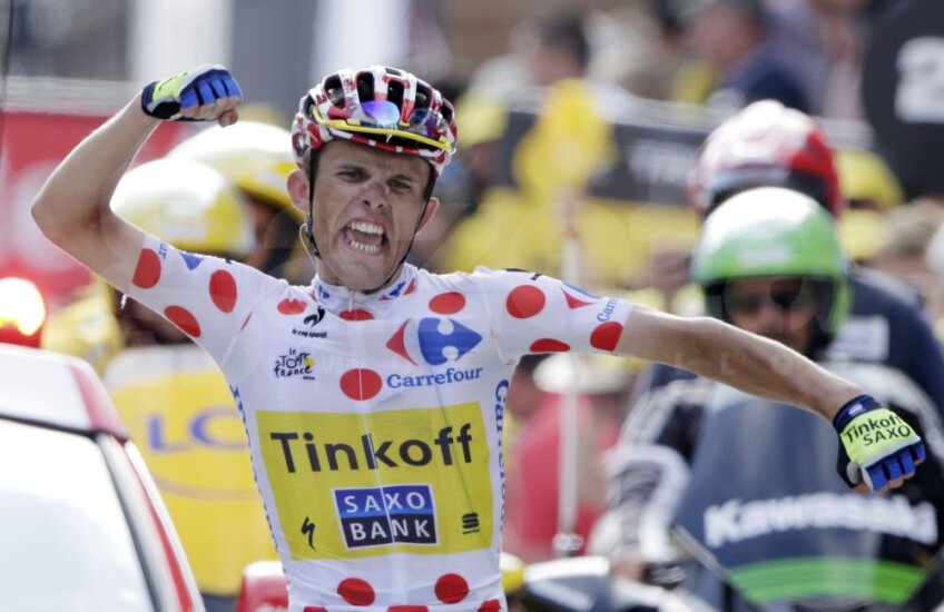 Rafal Majka a adus cele două succese ale lui Tinkoff-Saxo, în absenţa lui Alberto Contador, foto: reuters