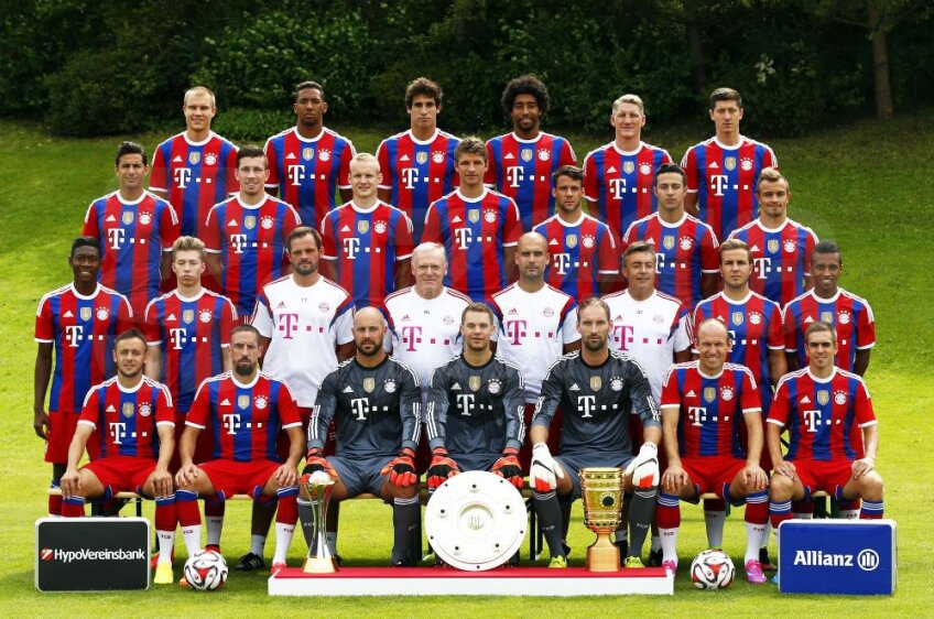 Echipa lui Bayern Munchen, foto: reuters