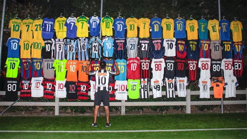 Poza realizată de fanul lui Ronaldinho