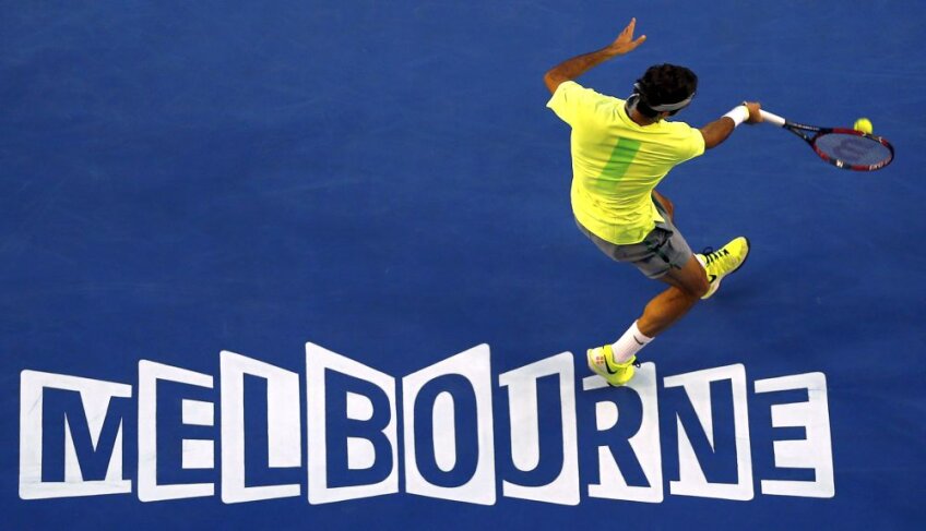 Roger Federer la Australian Open, foto: reuters