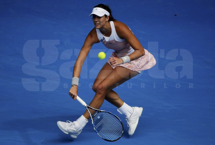 Garbine Muguruza a atins de două ori optimile de finală la Australian Open şi 
