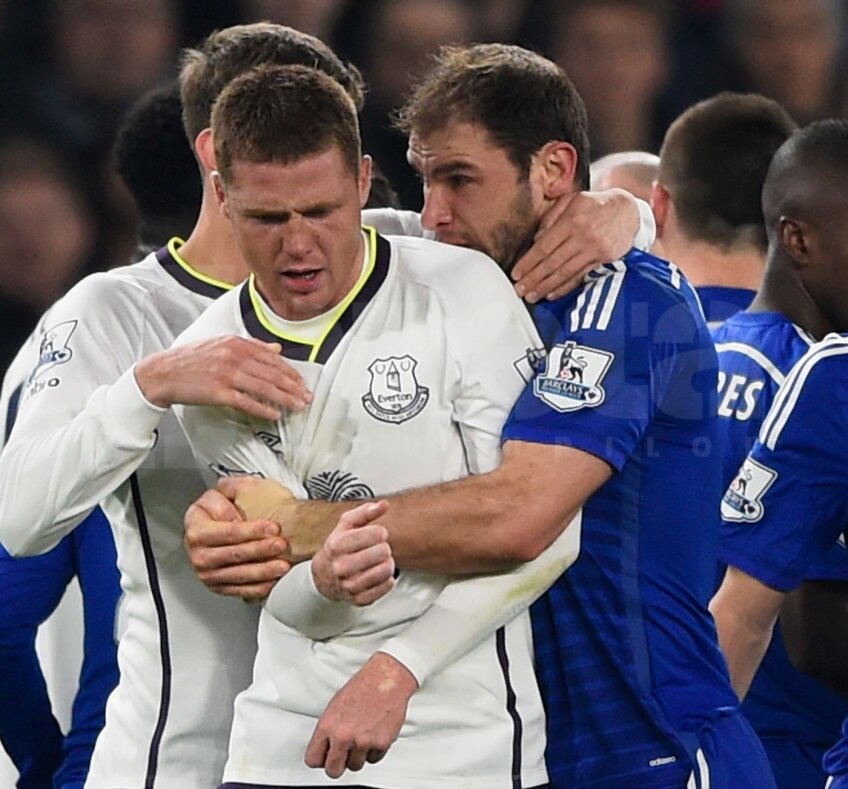 Sîrbul îl strînge în braţe pe irlandez