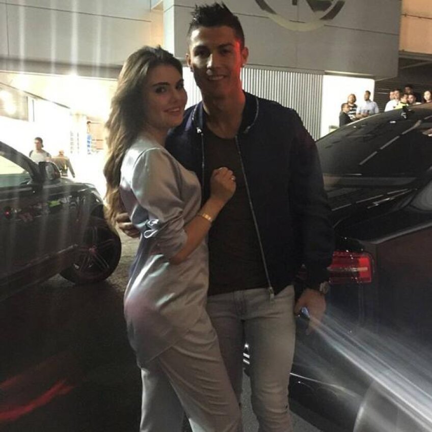 Ekaterina și Cristiano Ronaldo