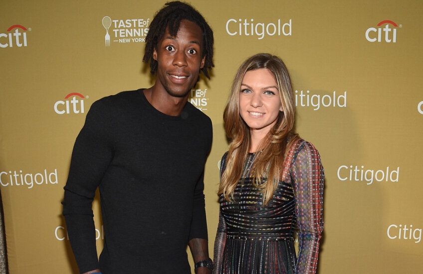 Gael Monfils și Simona Halep