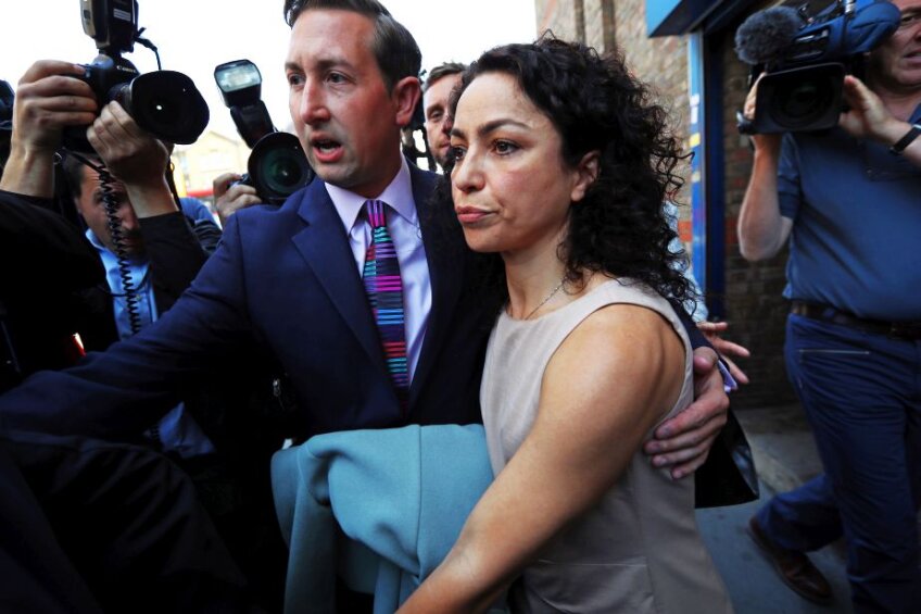 Eva Carneiro la înfățișarea de astăzi la tribunal, foto: Guliver/gettyimages