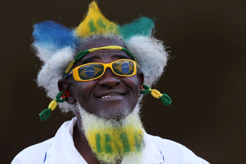 Fanul nr. 1 al Braziliei! Cea mai inedită apariţie la Rio înainte de Jocurile Olimpice (foto: reuters)