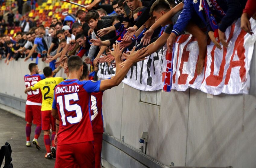Curaj și speranțe. Steaua a arătat bine cu Villarreal, 1-1, foto: Raed Krishan